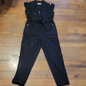 Anthropologie sz XS black jumpsuit